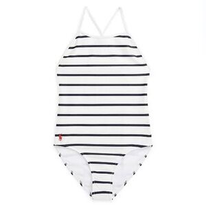 NWT POLO RALPH LAUREN GIRLS ONE PIECE SWIMSUIT SIZE: 16 (GIRLS)
